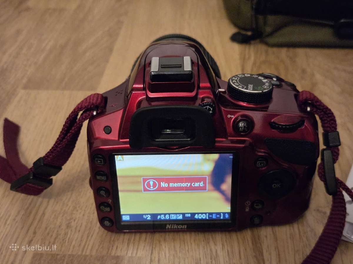 Nikon D3200 / 18-55 mm Af-s / Dslr / 10.4k kadrų - nuotraukos Nr. 6