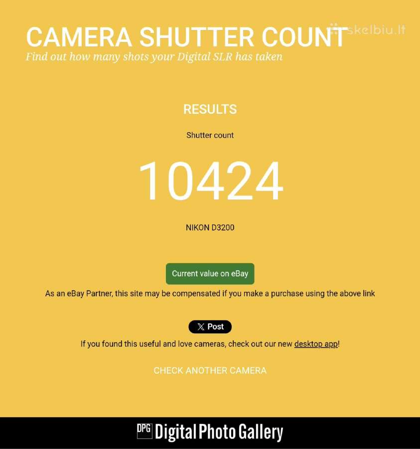 Nikon D3200 / 18-55 mm Af-s / Dslr / 10.4k kadrų - nuotraukos Nr. 9