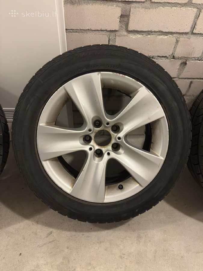 R17 Bmw ratlankiai su žieminėmis padangomis - nuotraukos Nr. 8