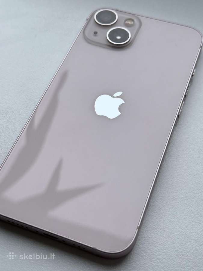 iPhone 13, 128 GB, šviesiai rožinės spalvos - nuotraukos Nr. 3