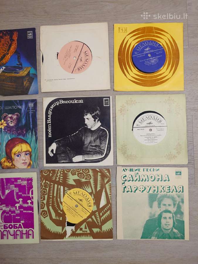 Vinilinės plokštelės - nuotraukos Nr. 3