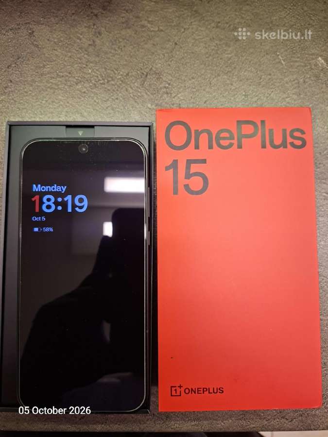 Oneplus 15 16gb RAM + 512gb Memory, Infinite Black - nuotraukos Nr. 3