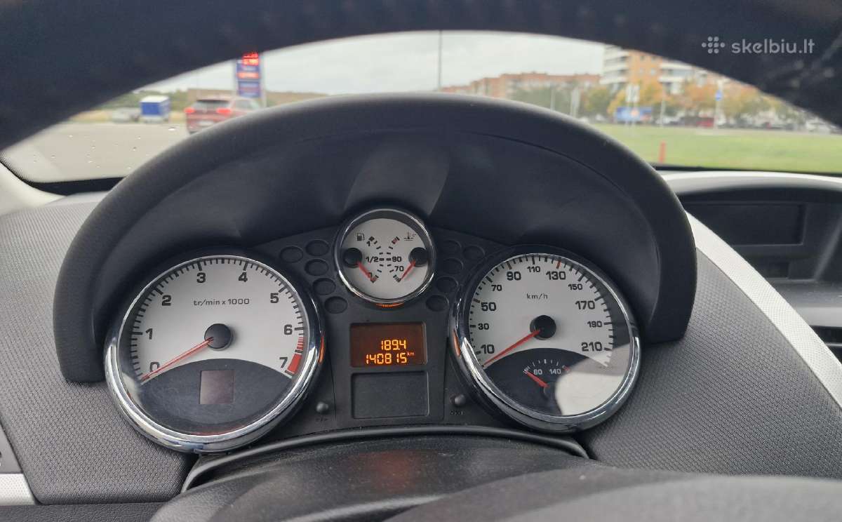 Peugeot 207, 2007m., 1,6l , benzinas, automatas - nuotraukos Nr. 10