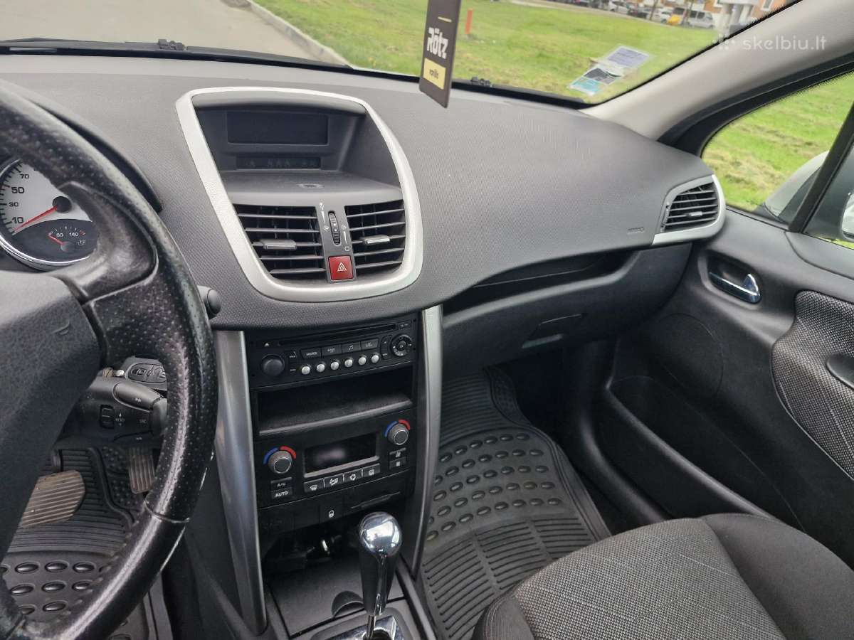 Peugeot 207, 2007m., 1,6l , benzinas, automatas - nuotraukos Nr. 11