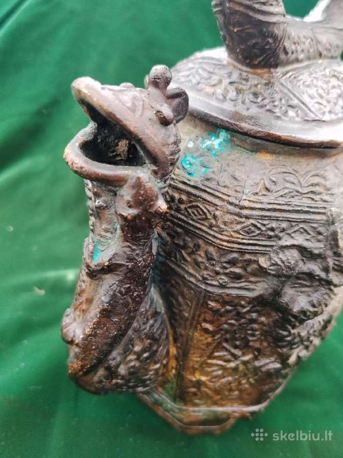 Vintažinis Borneo regiono virdulys (Kiri) - nuotraukos Nr. 8
