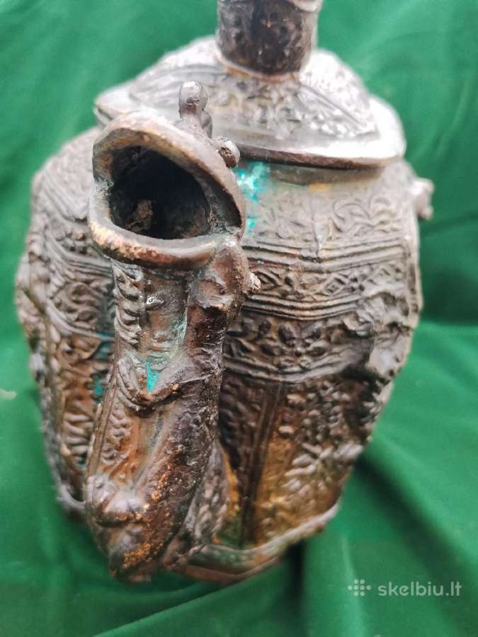 Vintažinis Borneo regiono virdulys (Kiri) - nuotraukos Nr. 9