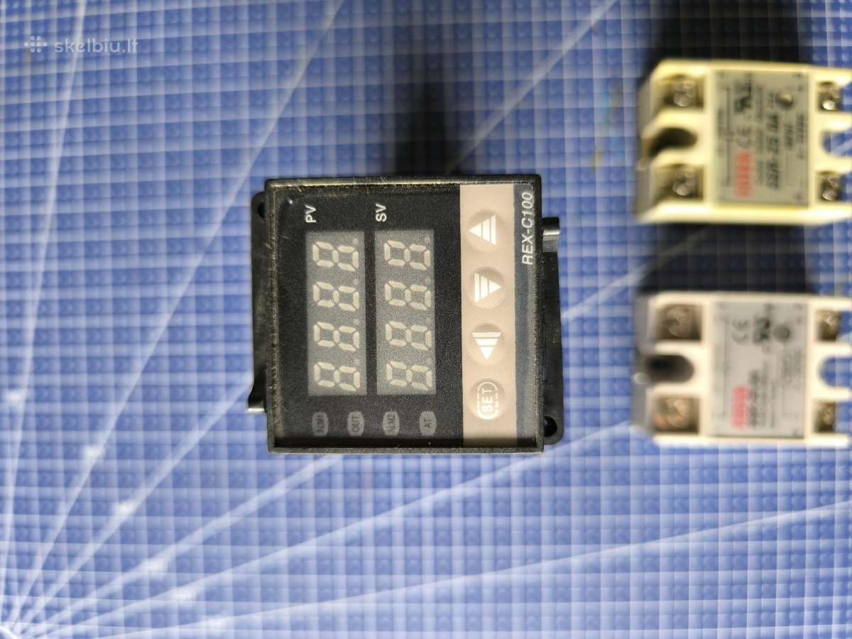 Rex-c100 Pid Temperatūros valdiklis - nuotraukos Nr. 2