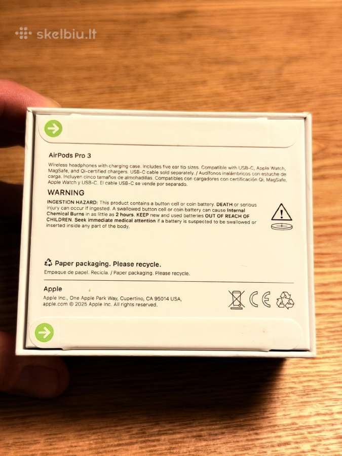 Airpods pro 3 naujos - nuotraukos Nr. 3