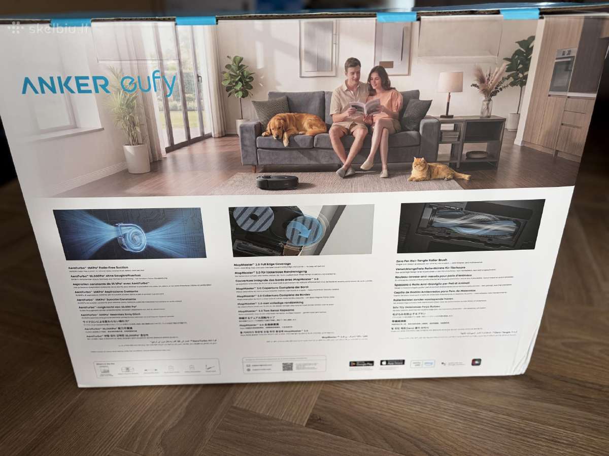 Parduodu visiškai naują Anker eufy C30 Edge Robot - nuotraukos Nr. 11
