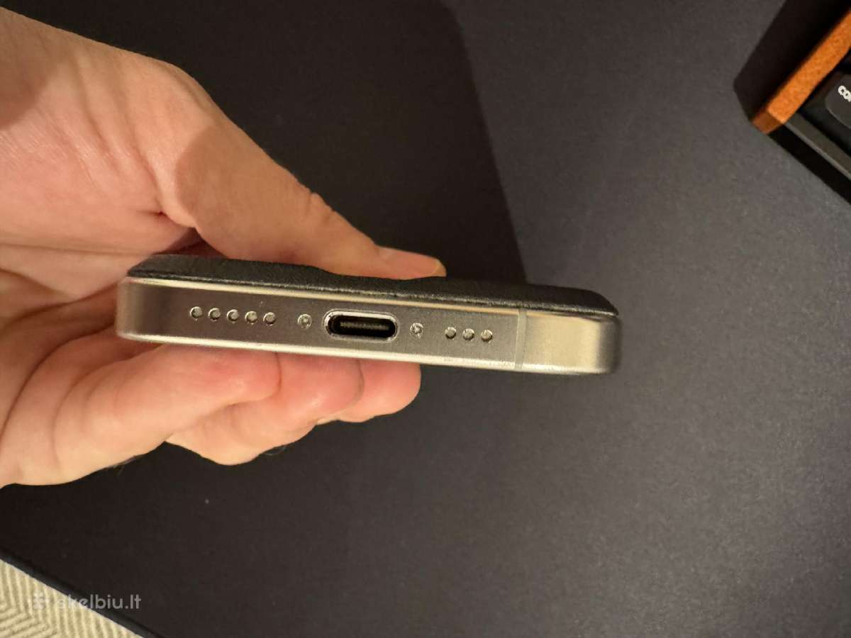 iPhone 15 Pro 128gb esim - nuotraukos Nr. 6