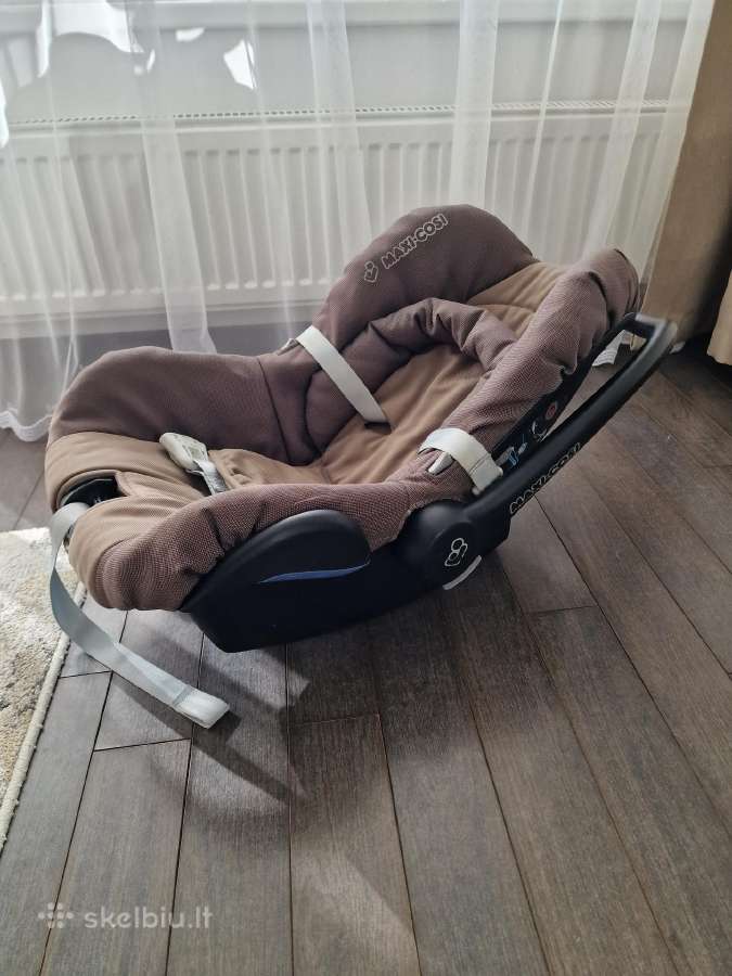 Automobilinė kėdutė bei nešyklė naujagimiui. - nuotraukos Nr. 2
