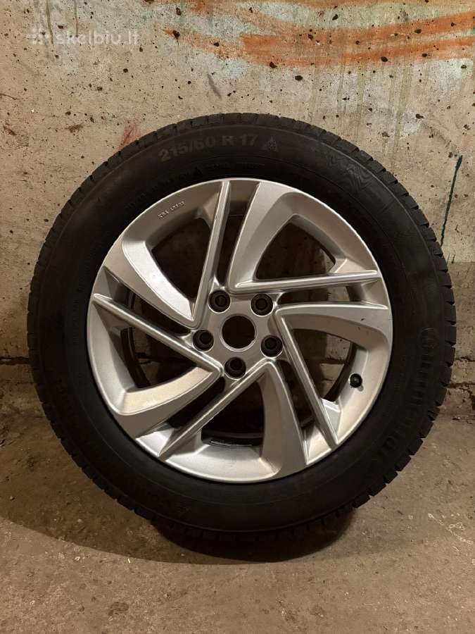 Originalūs Nissan / Renault ratai R17 su padangom - nuotraukos Nr. 2