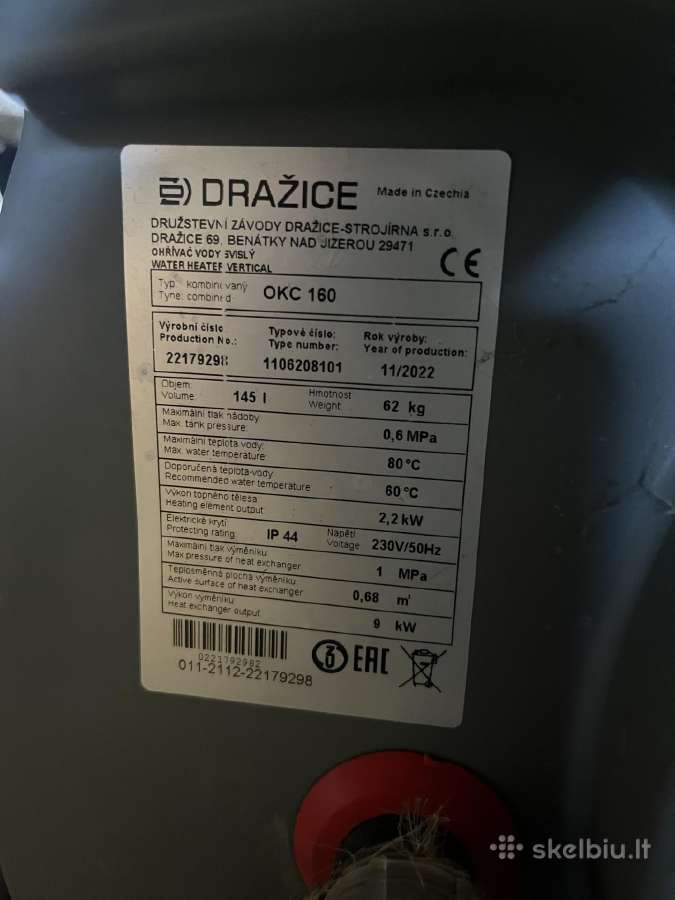 Boileris Dražice - nuotraukos Nr. 2
