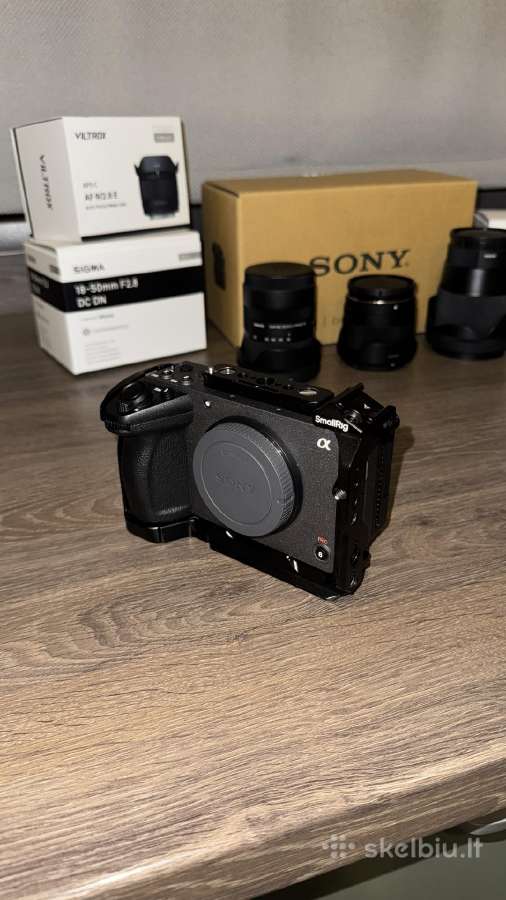 Parduodu Sony Fx30 Aps-c setupą - nuotraukos Nr. 2