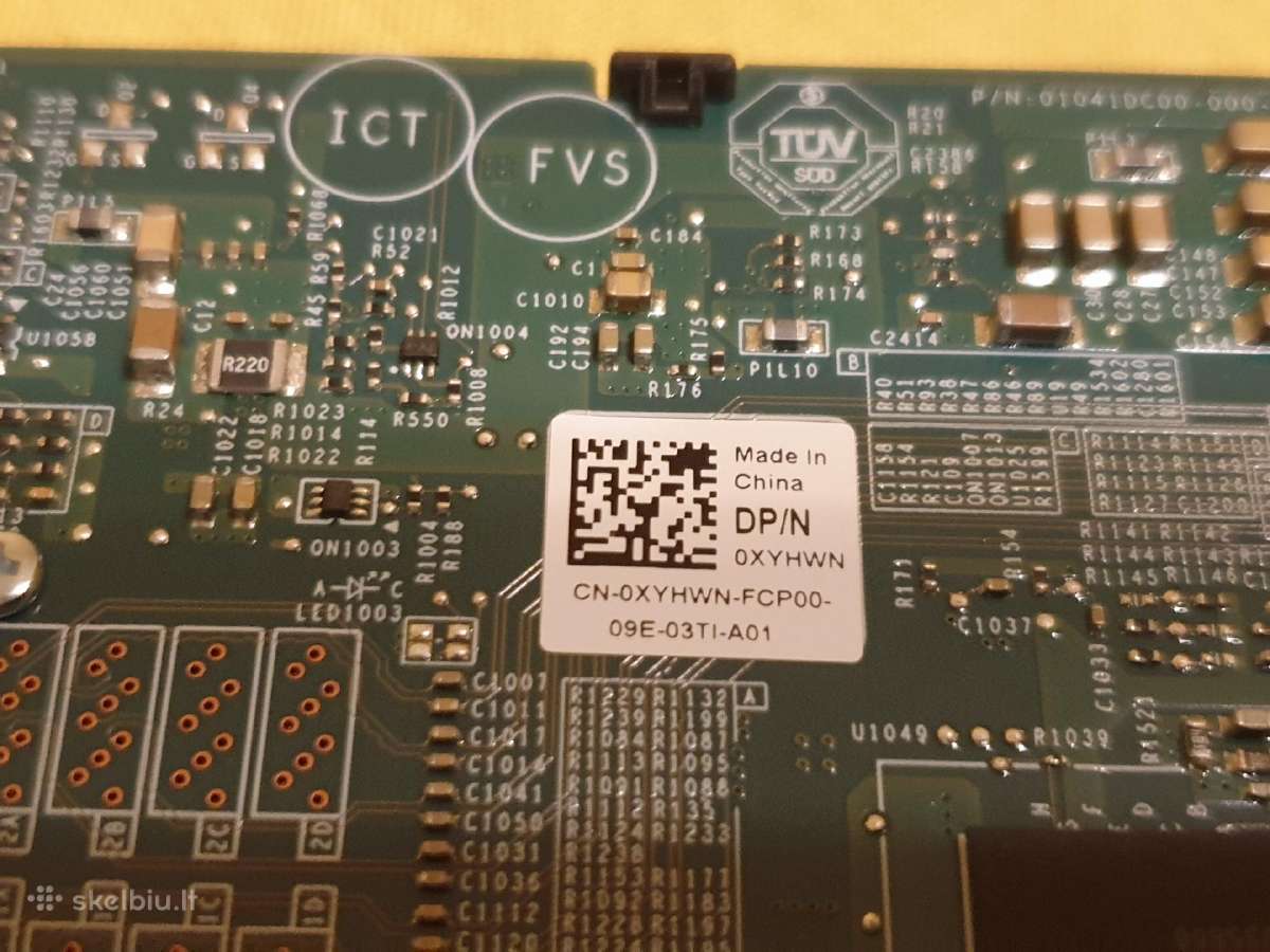 Dell 0xyhwn Perc H730p Pcie Raid kontroleris - nuotraukos Nr. 3