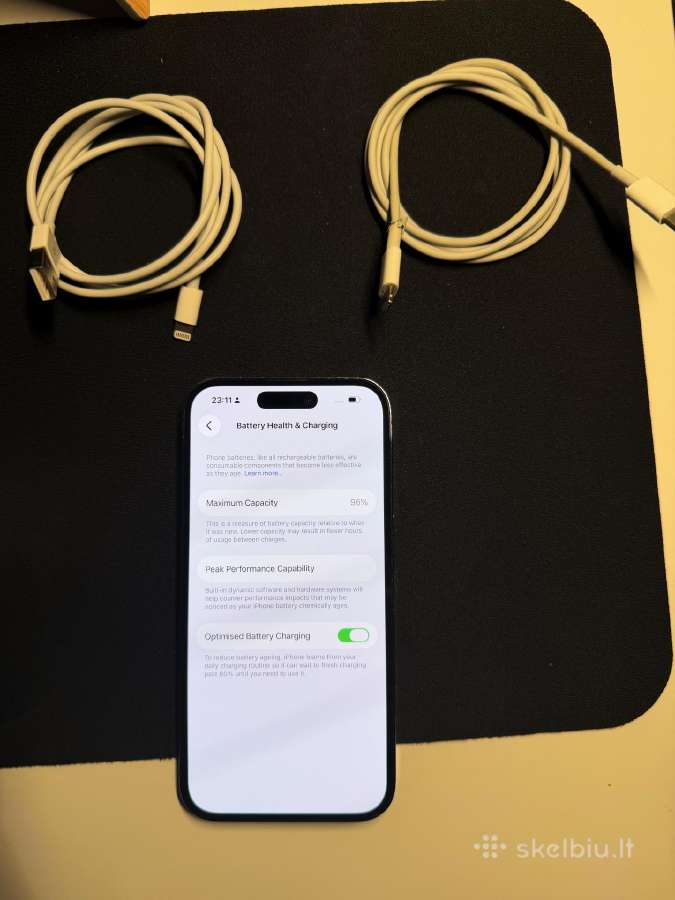 iPhone 14 Pro 256 GB 96% baterija - nuotraukos Nr. 2