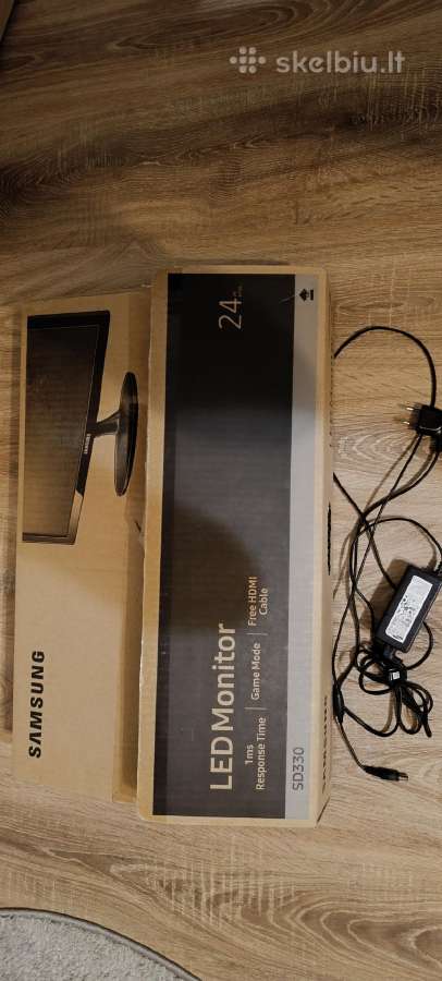 Puikus 24" Samsung LED monitorius - nuotraukos Nr. 4