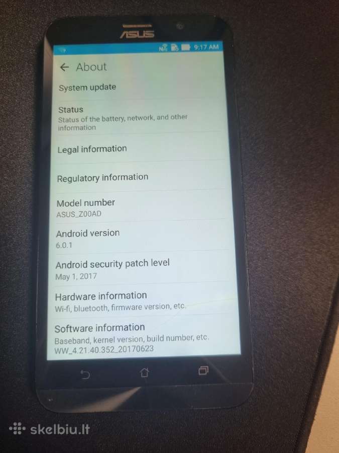 Asus zenfone 2 Ze551ml - nuotraukos Nr. 2