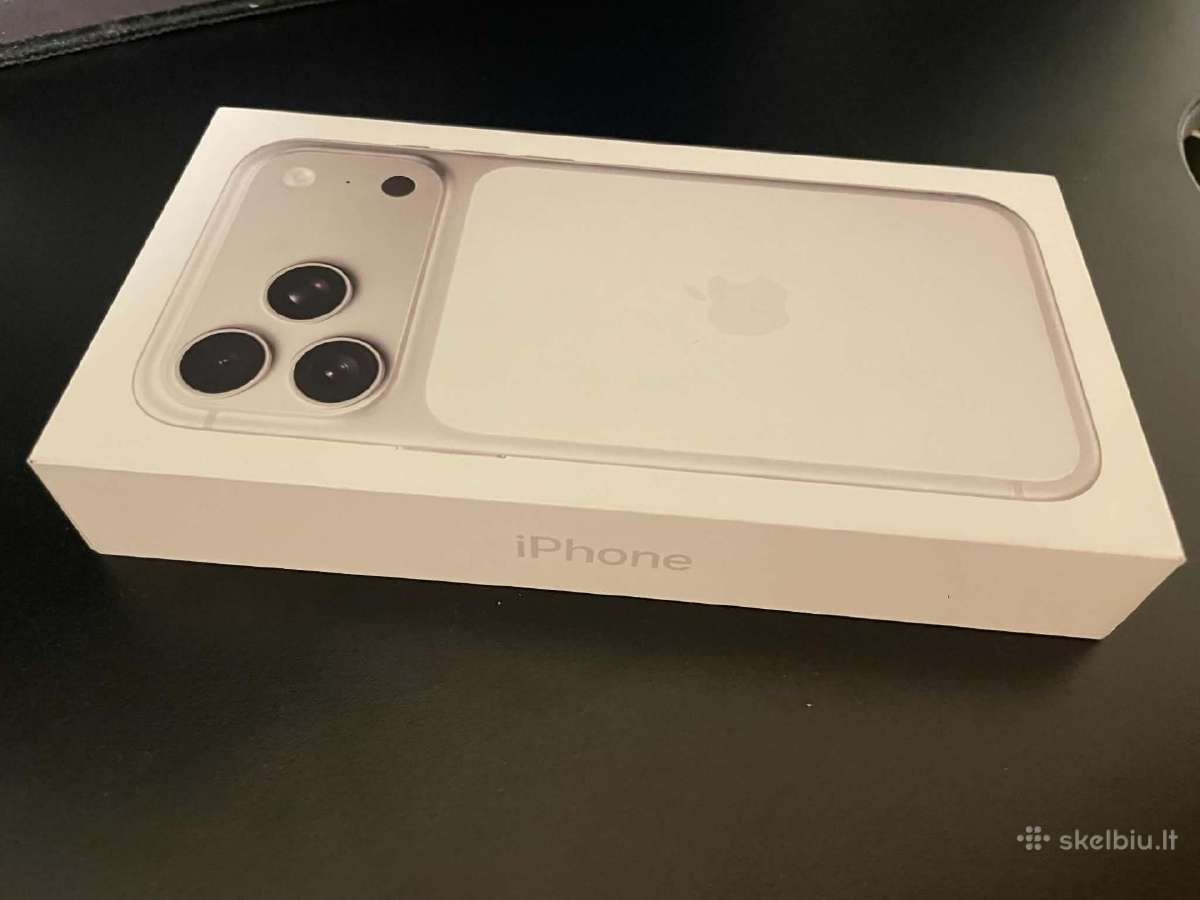 iPhone 17 pro max 1tb - nuotraukos Nr. 2