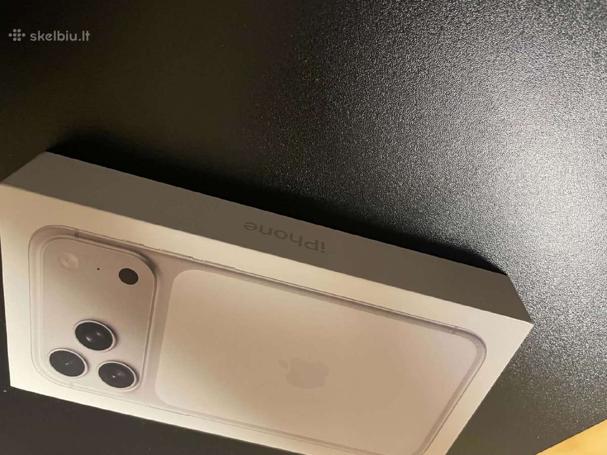 iPhone 17 pro max 1tb - nuotraukos Nr. 3