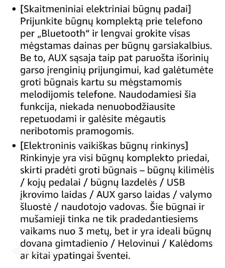 Elektroninis būgnų komplektas, rinkinys - nuotraukos Nr. 5