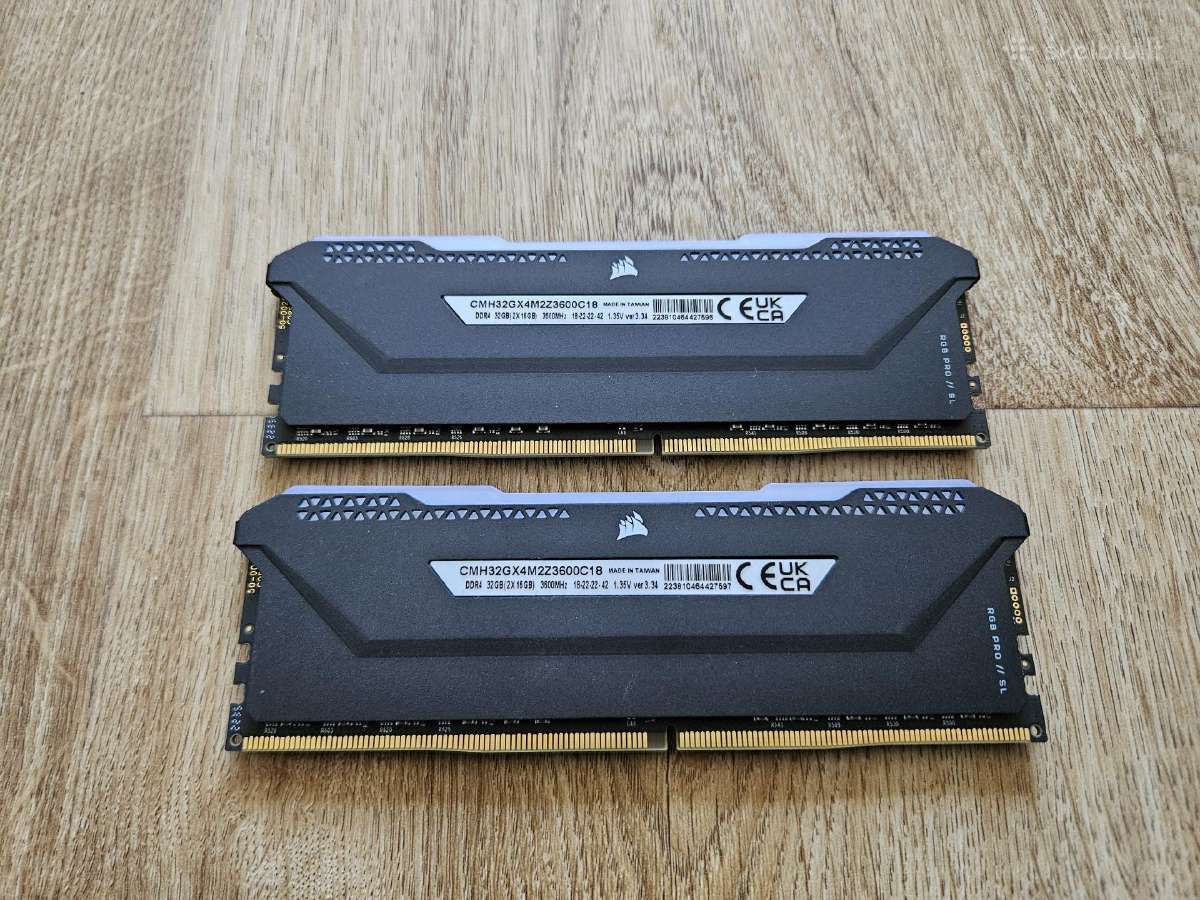 Corsair Vengeance Rgb Pro 32gb (2x16gb) 3600mhz - nuotraukos Nr. 2