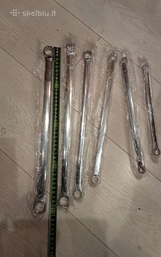 Raktu komplektas tiesiu ilgu 8,9,10,11,12,13 t.t - nuotraukos Nr. 3
