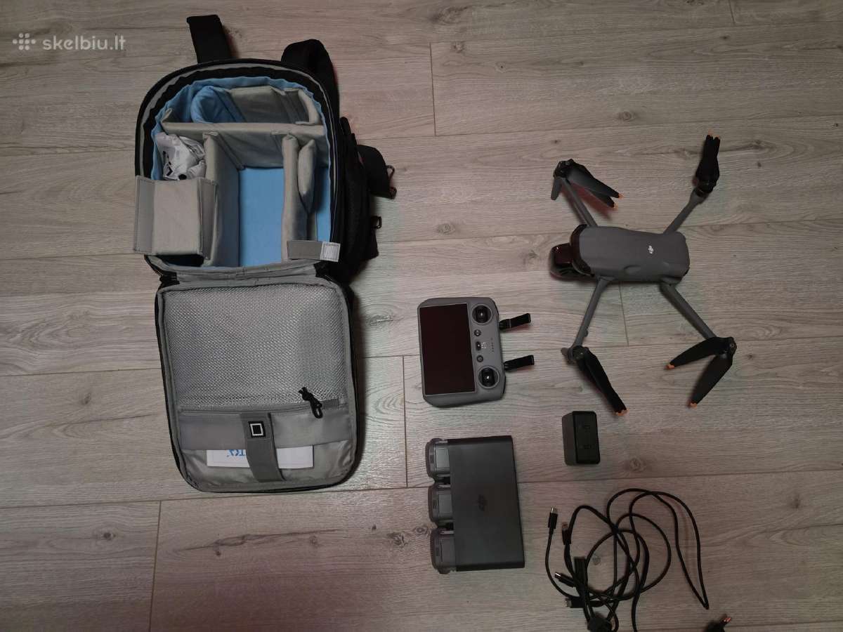 Dji Air 3 Fly More Combo + Dji RC 2 - nuotraukos Nr. 3