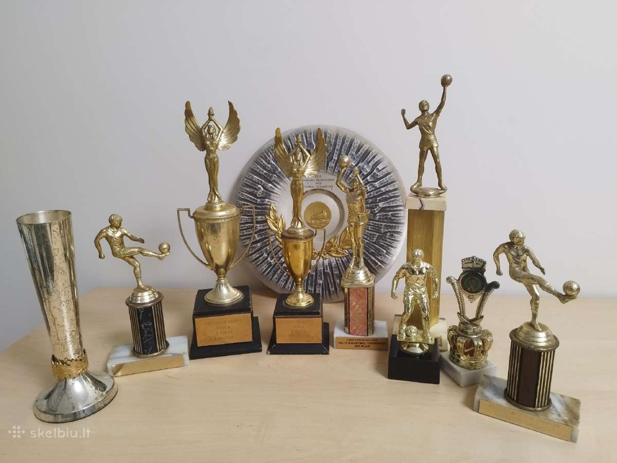 Vintažiniai sporto apdovanojimai (1971–1995) - nuotraukos Nr. 23