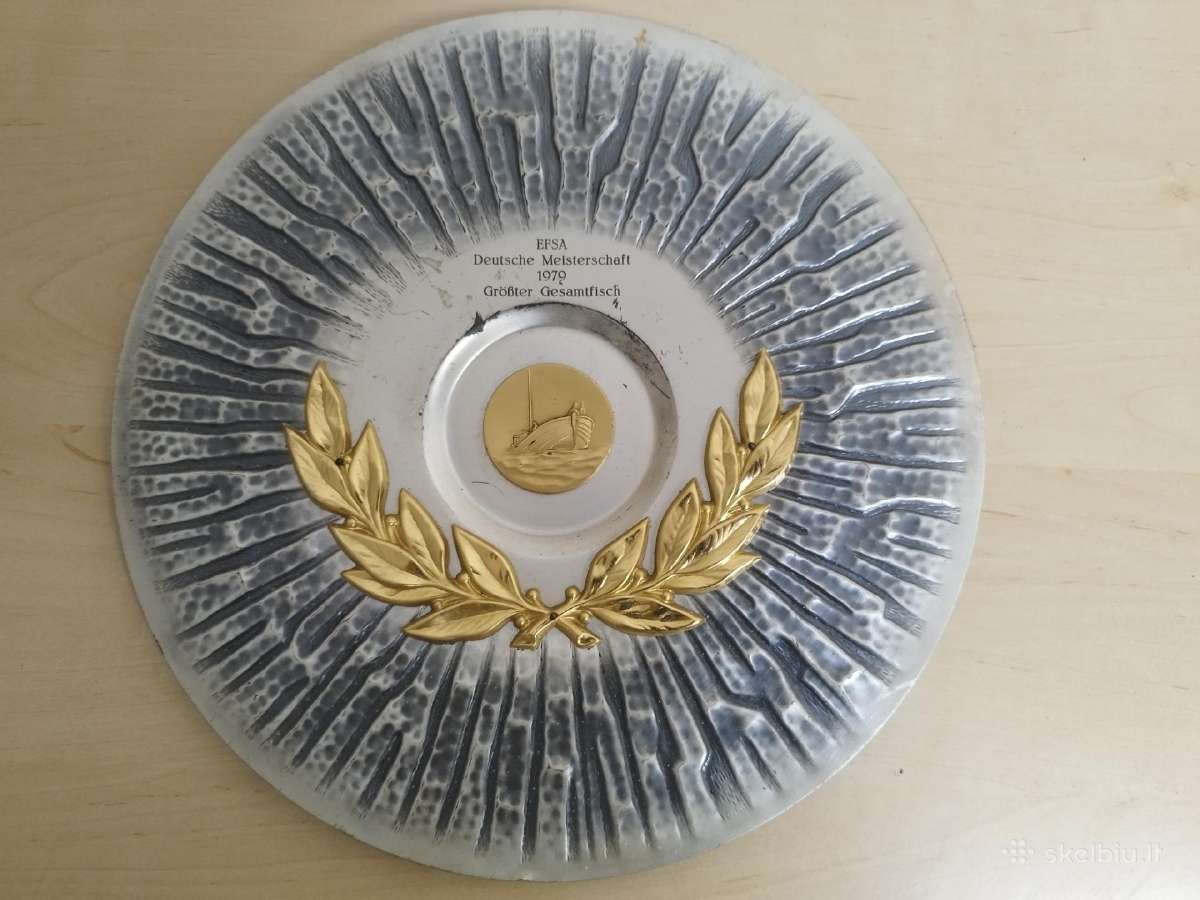 Vintažiniai sporto apdovanojimai (1971–1995) - nuotraukos Nr. 20