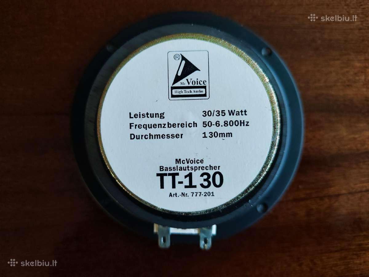 Mcvoice d130 mm garsiakalbis - nuotraukos Nr. 3