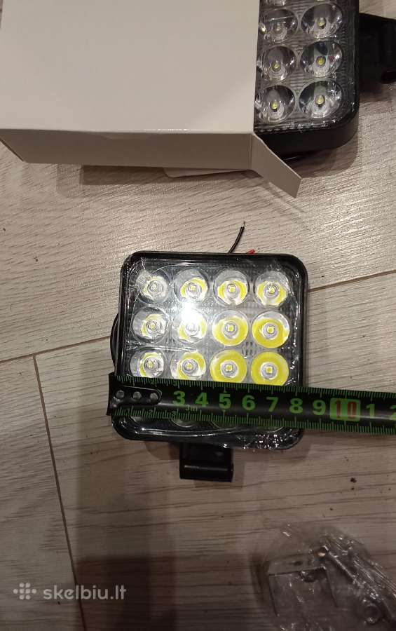 LED lempos 2vnt 12v - nuotraukos Nr. 2