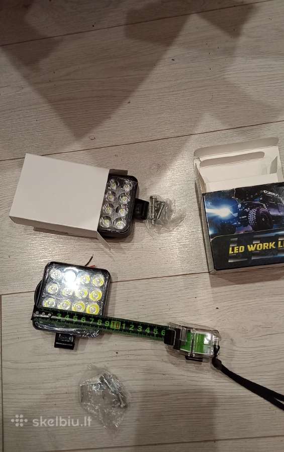 LED lempos 2vnt 12v - nuotraukos Nr. 3