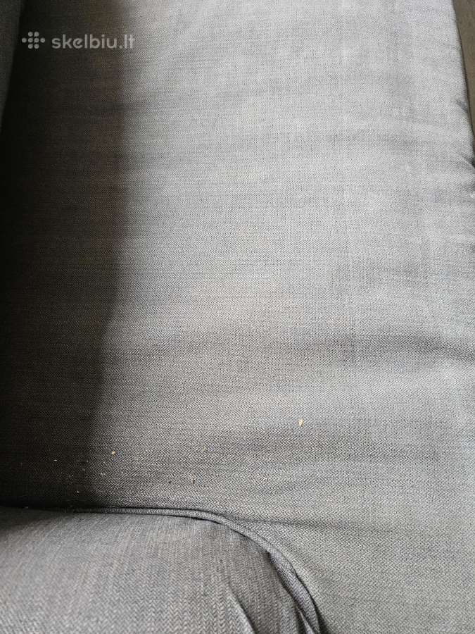 Trivietė sofa Ikea (nuimami, skalbiami - nuotraukos Nr. 10