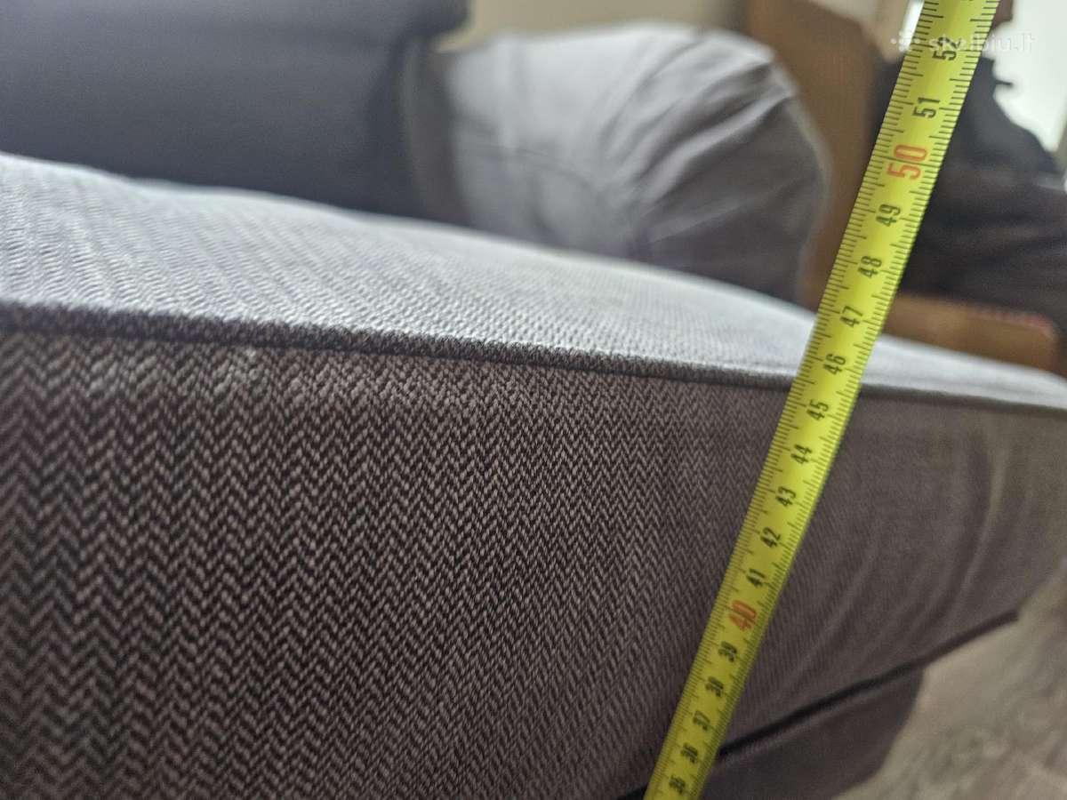 Trivietė sofa Ikea (nuimami, skalbiami - nuotraukos Nr. 17
