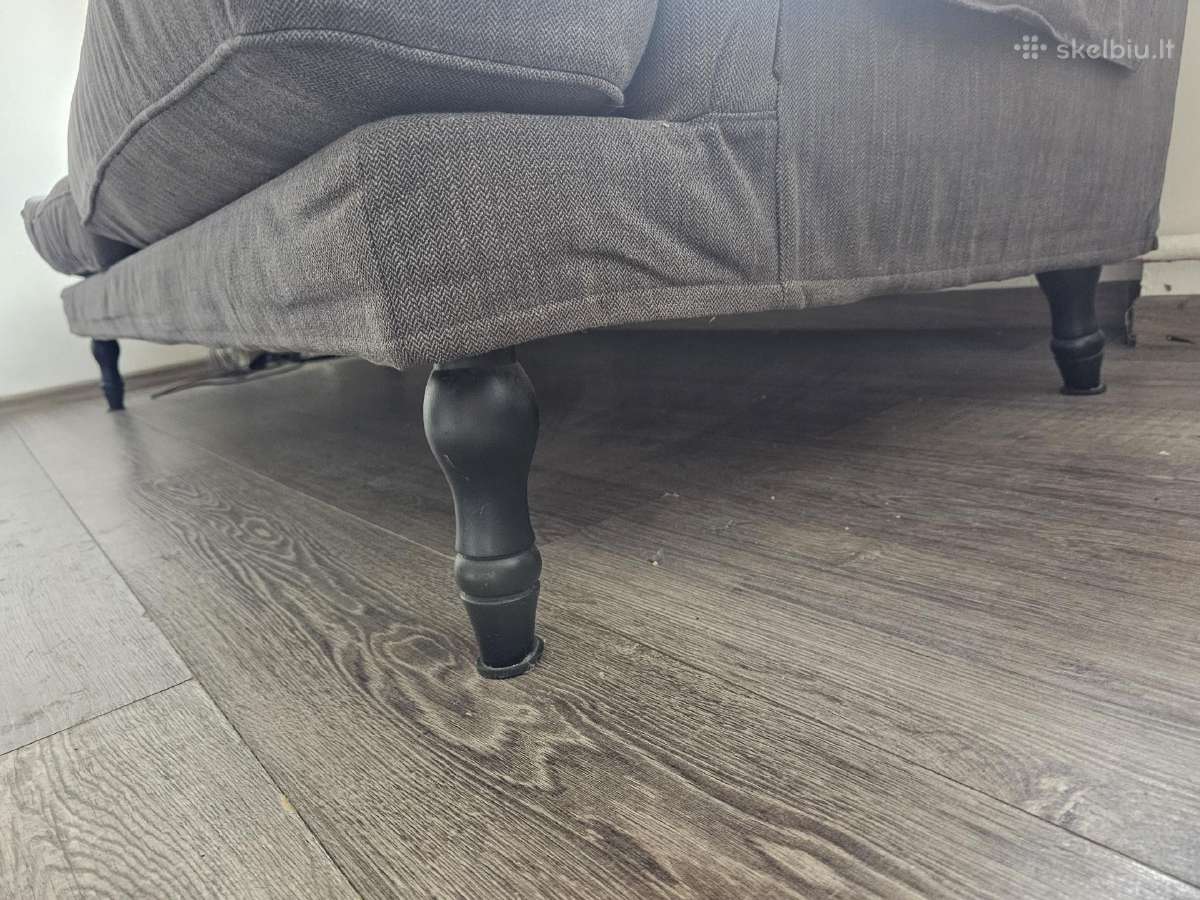 Trivietė sofa Ikea (nuimami, skalbiami - nuotraukos Nr. 19