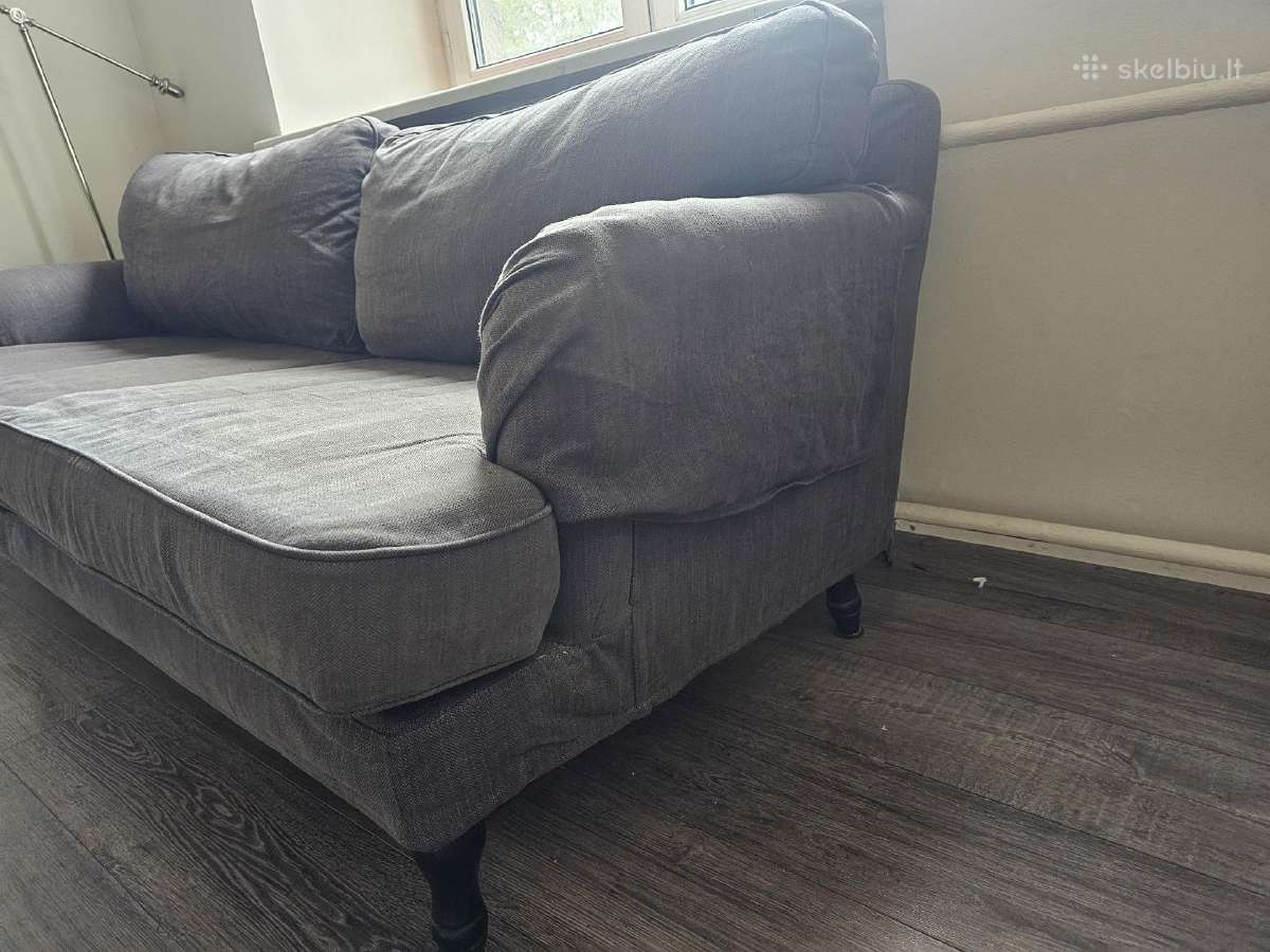 Trivietė sofa Ikea (nuimami, skalbiami - nuotraukos Nr. 20