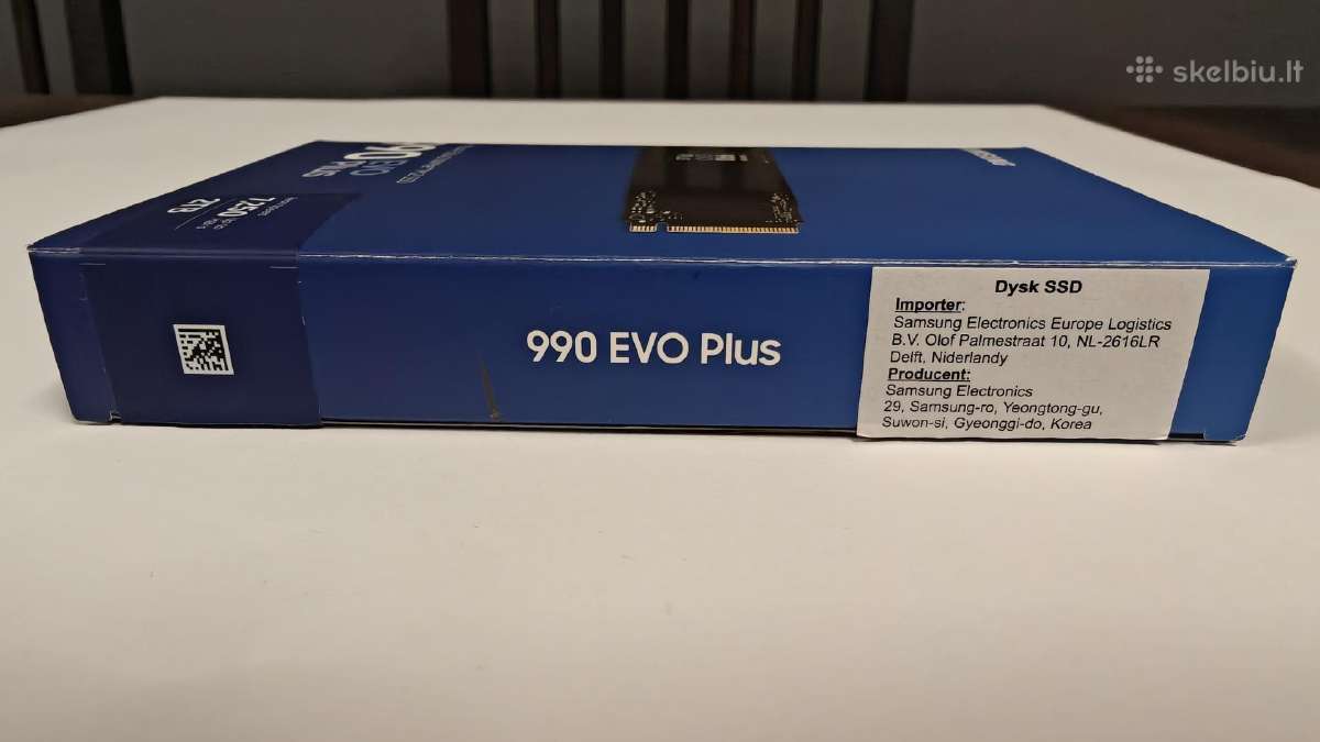 Samsung 990 EVO Plus 2tb Nvme M.2 SSD Pcie 4.0/5.0 - nuotraukos Nr. 7