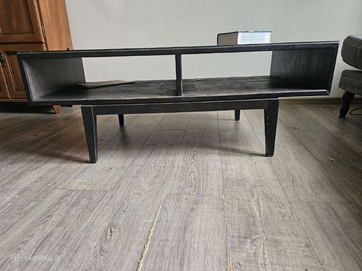 Kavos staliukas su stiklu Ikea Regissör 118x60 cm - nuotraukos Nr. 5