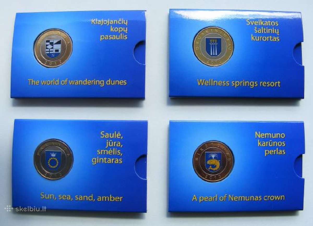 2012 metų rinkinys Lietuvos kurortams (spalvotas) - nuotraukos Nr. 2