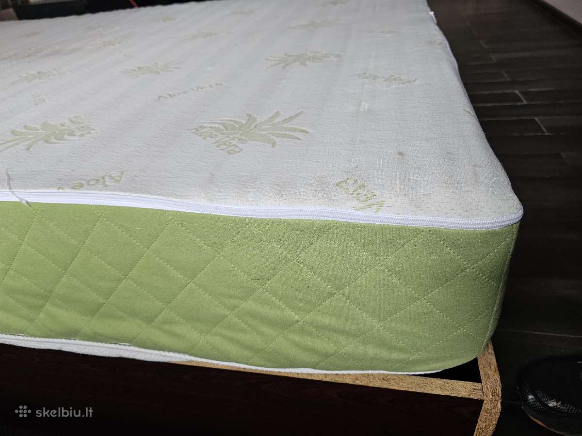 Dvigulė lova 160200 su švariu Aloe Vera čiužiniu - nuotraukos Nr. 3