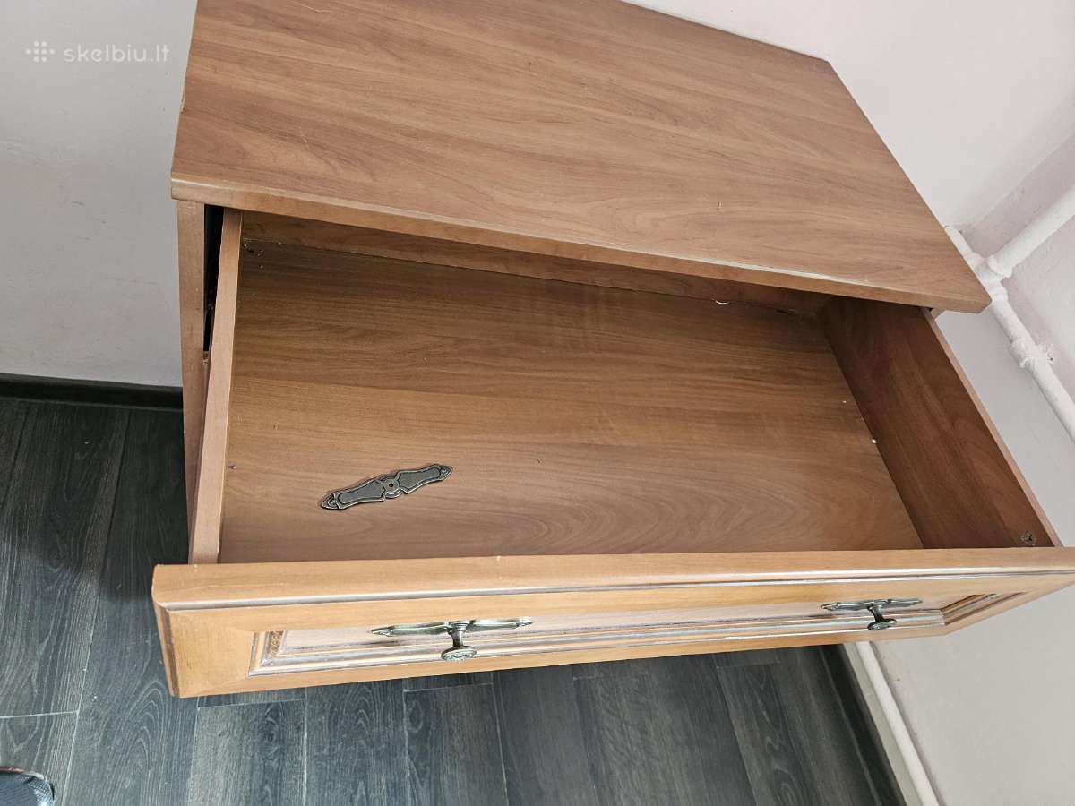 Klasikinė komoda su 4 stalčiais. 95х78х45cm - nuotraukos Nr. 4