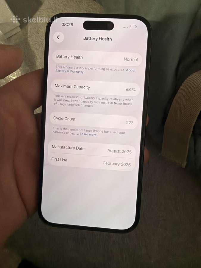 iPhone 15 - nuotraukos Nr. 6