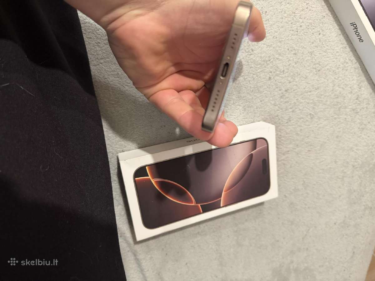 iPhone 16 pro max - nuotraukos Nr. 4