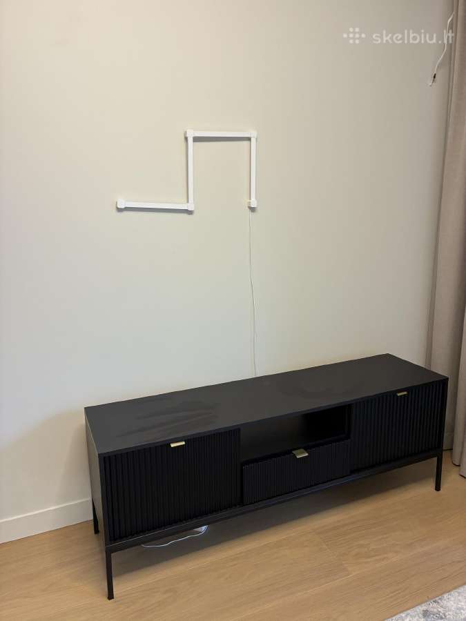 Juoda TV spintelė Nova Rtv154 – 154 cm - nuotraukos Nr. 2