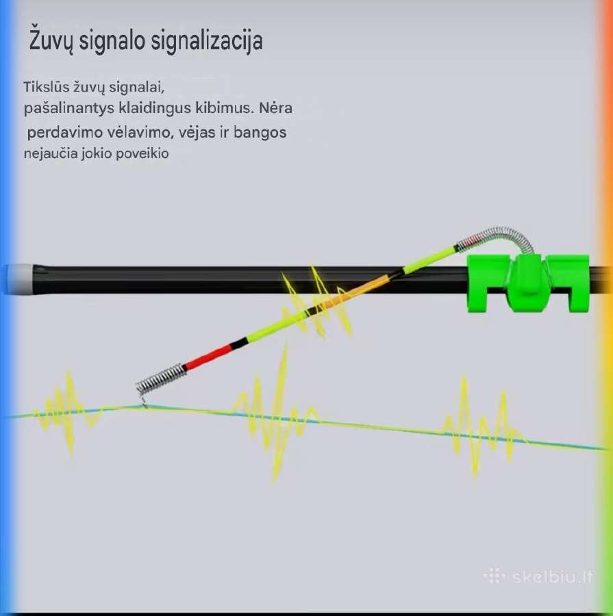 Jautrus kibimo signalizatorius - nuotraukos Nr. 2