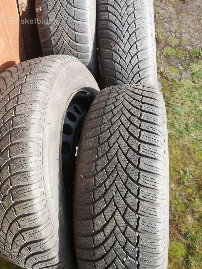 VW ratai su padangom 195 65 r15 - nuotraukos Nr. 5
