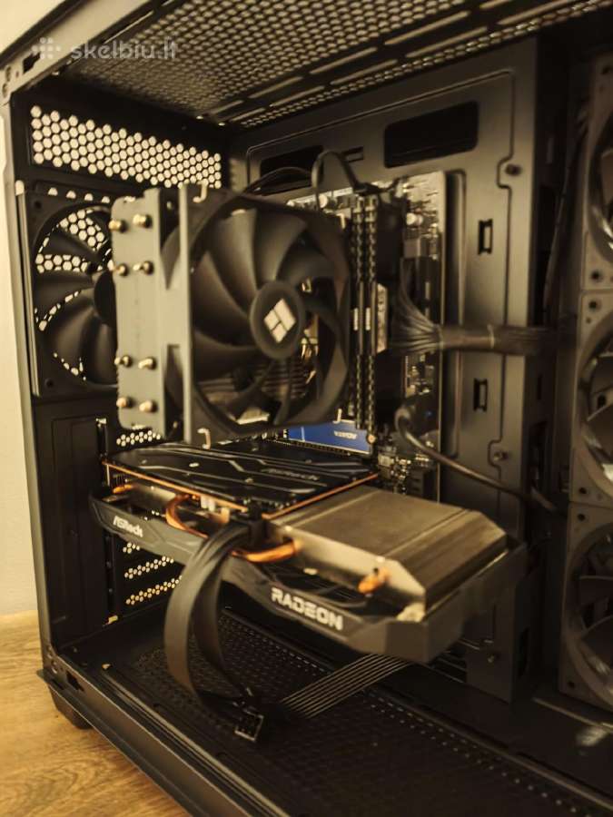 Estetiskas Rx 6600/ryzen 5 3600 Zaidimu/darbo Pc - nuotraukos Nr. 3