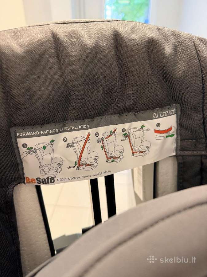 Besafe izi Comfort X3 9-18kg - nuotraukos Nr. 8
