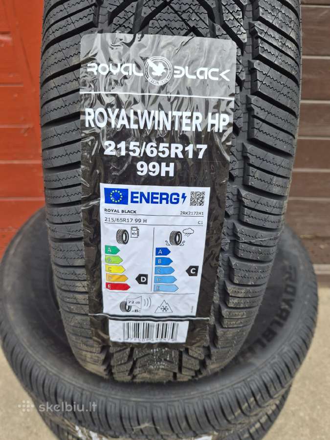 Žieminės naujos padangos Royal Black 215/65 R17 - nuotraukos Nr. 2